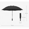 Xiaomi Парасолька автоматична з ліхтариком  90 Points Automatic Umbrella with LED Flashlight Black (90-LED) - зображення 3
