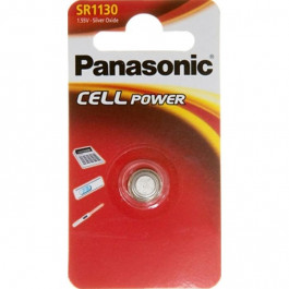 Panasonic SR1130 bat(1.55B) Silver Oxide 1шт (SR-1130EL/1B)