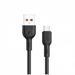 SkyDolphin S03T USB to USB Type-C 1m Black (USB-000418)