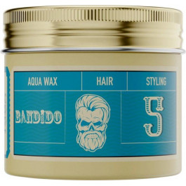 Bandido Віск для укладання волосся на водній основі середньої фіксації  Aqua Wax 5 Medium Blue 125 мл (86818