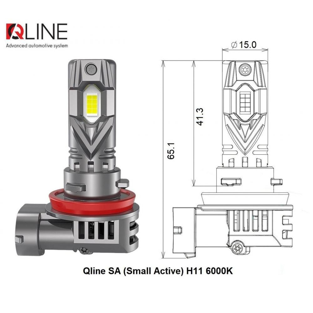 QLine SA H11 6000K - зображення 1