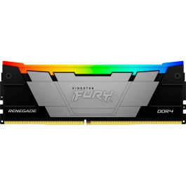 Kingston FURY 8 GB DDR4 3200 MHz Renegade RGB Black (KF432C16RB2A/8)