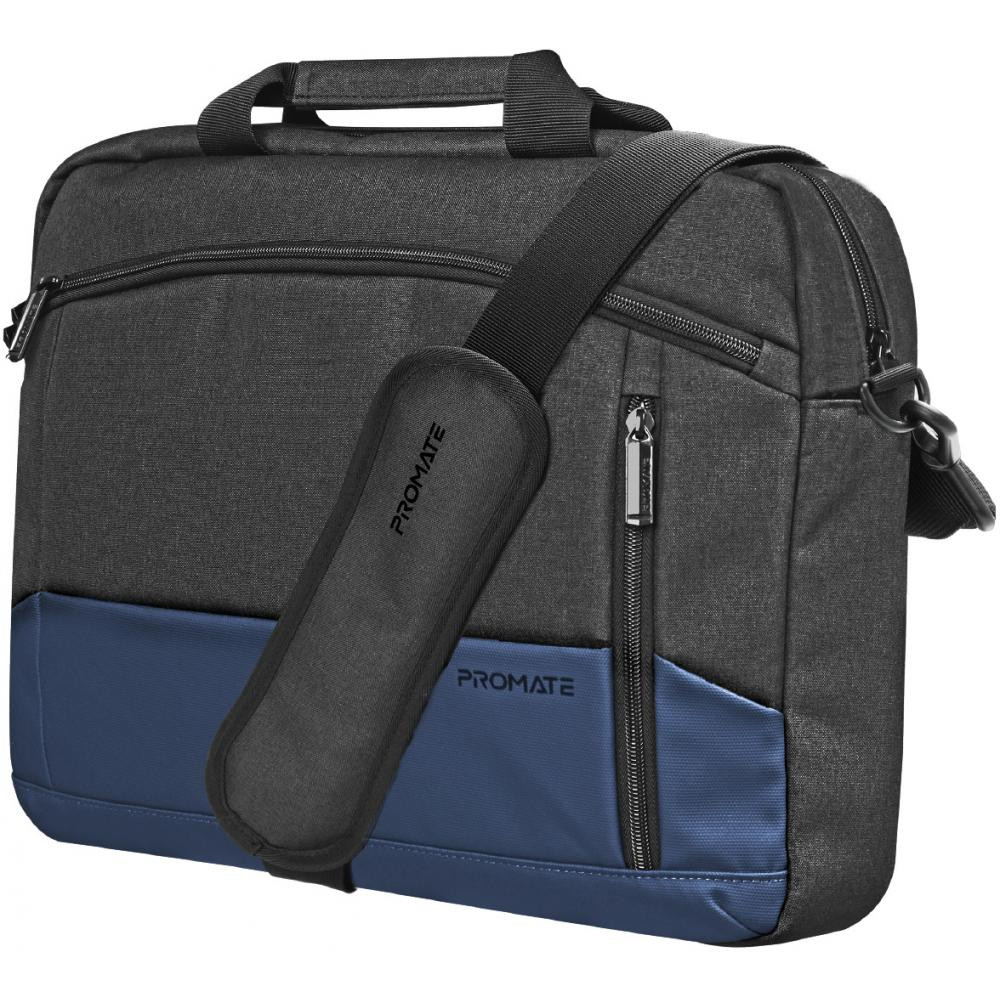 Promate Сумка для ноутбука  Satchel-MB 15.6" Blue (satchel-mb.blue) - зображення 1