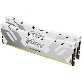   Kingston FURY 32 GB (2x16GB) DDR5 7600 MHz Renegade Silver/White (KF576C38RWK2-32)