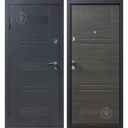 Двері БЦ БЦ-132 чорний муар 2050х860 мм ліві