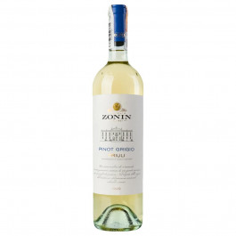 Zonin Вино Pinot Grigio белое сухое 0.75 л 13% (8002235212557)