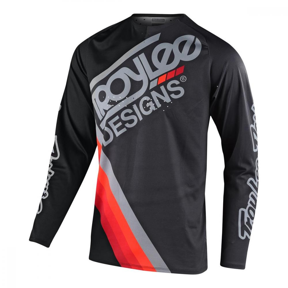 Troy Lee Designs Велоджерсі  SE PRO JERSEY, TILT BLACK/GRAY, р. XL (301176022) - зображення 1