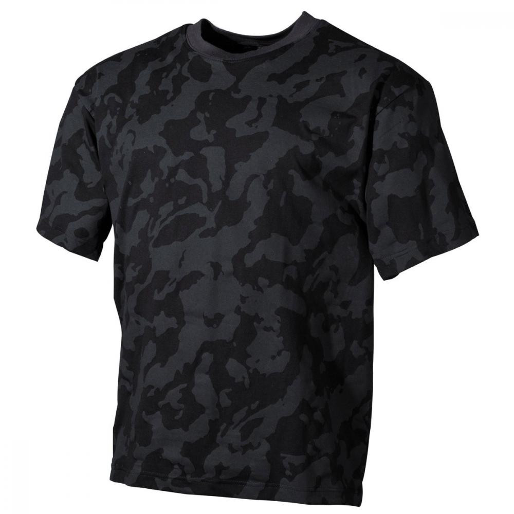 MFH Футболка T-shirt  - Night Camo M - зображення 1