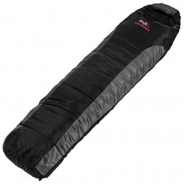 Fox Outdoor Mummy Sleeping Bag "Advance", black-grey (31522A)