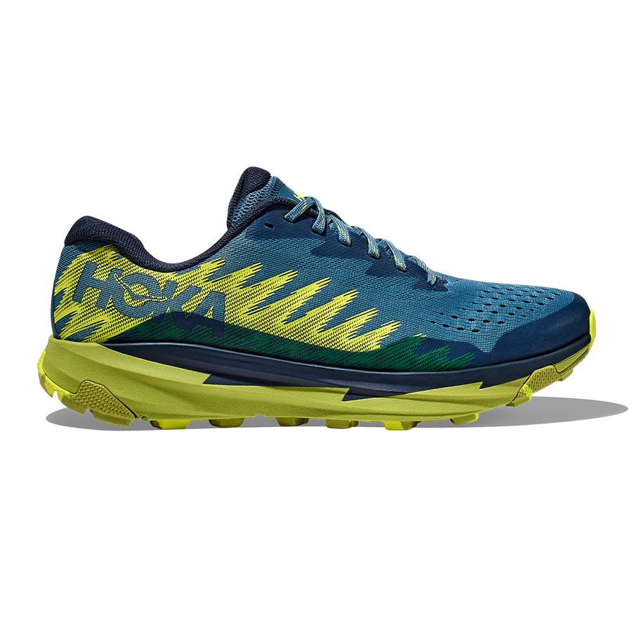 HOKA ONE ONE Кросівки  M Torrent 3 46.5 Bluesteel/Dark Citron (1092-196565177018) - зображення 1