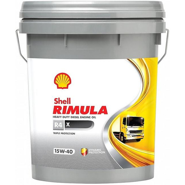 Shell Rimula R4X 15W-40 20 л - зображення 1
