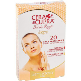 CERA di CUPRA Смуги для депіляції обличчя для чутливої шкіри  20 шт./паков.