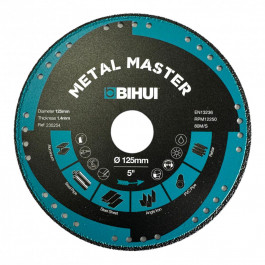 BIHUI METAL MASTER 125x1,4x22,23 мм (DSBC125)