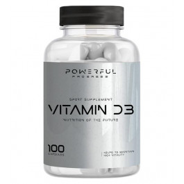 Powerful Progress Vitamin D3 100 mcg (4000 IU)(100 капс)