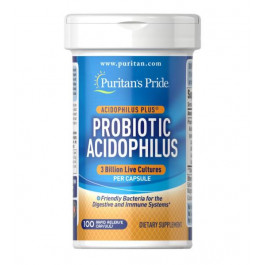 Puritan's Pride Probiotic Acidophilus 3 Billion (100 капс)