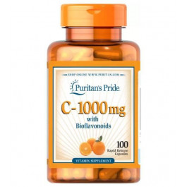 Puritan's Pride Vitamin C-1000 мг with Bioflavonoids 100 капс