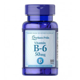 Puritan's Pride Vitamin B-6 50 mg (100 табл)
