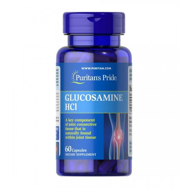 Puritan's Pride Glucosamine HCl 680 mg 60 капс - зображення 1