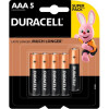 Батарейка Duracell AAA bat Alkaline 5шт Basic 5005961