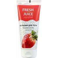 Fresh Juice Бальзам для тела  Superfood Strawberry & Chia 200 мл (4823015942273)