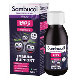 Sambucol Black Elderberry KIDS + Vittamin C Liquid (120 ml)