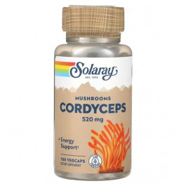 Solaray Mushrooms Cordyceps 520 mg VegCap (100 капс)