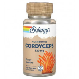   Solaray Mushrooms Cordyceps 520 mg VegCap (100 капс)