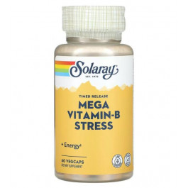Solaray Mega Vitamin-B Stress Veg Caps (60 капс)
