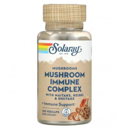   Solaray Mushroom Immune Complex with Maitake, Reishi & Shiitake VegCap (100 капс)