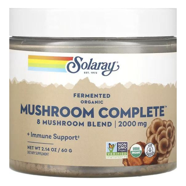 Solaray Mushroom Complete 2000 mg (60 грам) - зображення 1