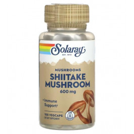   Solaray Mushrooms Shiitake Mushroom 600 mg VegCap (100 капс)