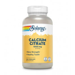 Solaray Calcium Citrate 1000 mg Veg Caps (240 капс)