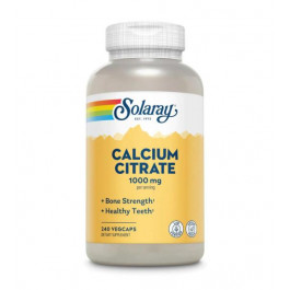   Solaray Calcium Citrate 1000 mg Veg Caps (240 капс)