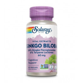   Solaray Ginkgo Biloba 60 mg VegCaps (60 капс)