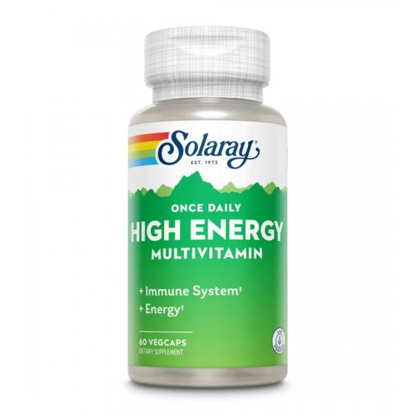 Solaray High Energy Multivitamin Veg Caps (60 капс) - зображення 1