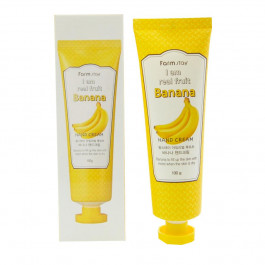 FarmStay Крем для рук с экстрактом банана  I Am Real Fruit Banana Hand Cream 100 г (8809338562257)