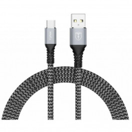 T-PHOX USB Cabel to USB-C Jagger 1m Grey (T-C814 grey)