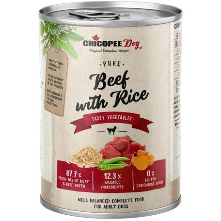 Chicopee Beef with rice 800 г (4015598019033) - зображення 1