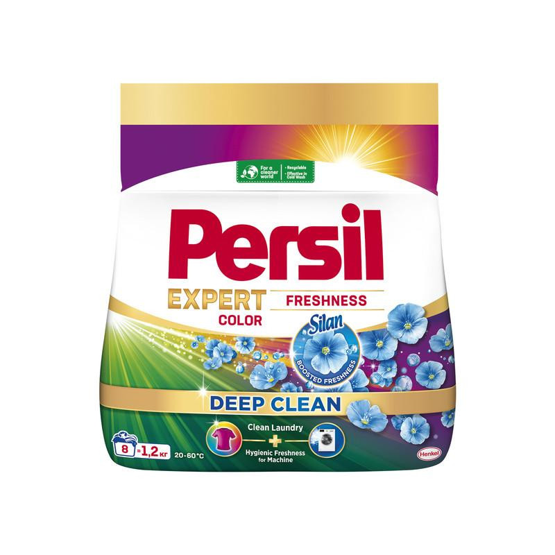 Persil Порошок пральний  Expert Color Freshness Silan, 1,2 кг (9000101804652) - зображення 1