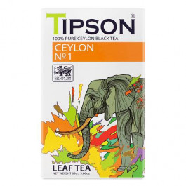 Tipson Чай чорний  цейлонський байховий листовий, 85 г (4792252100299)