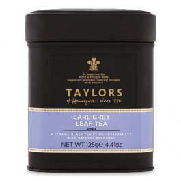 Taylors of Harrogate Чай чорний  Earl Grey з/б, 125 г (0615357119949)