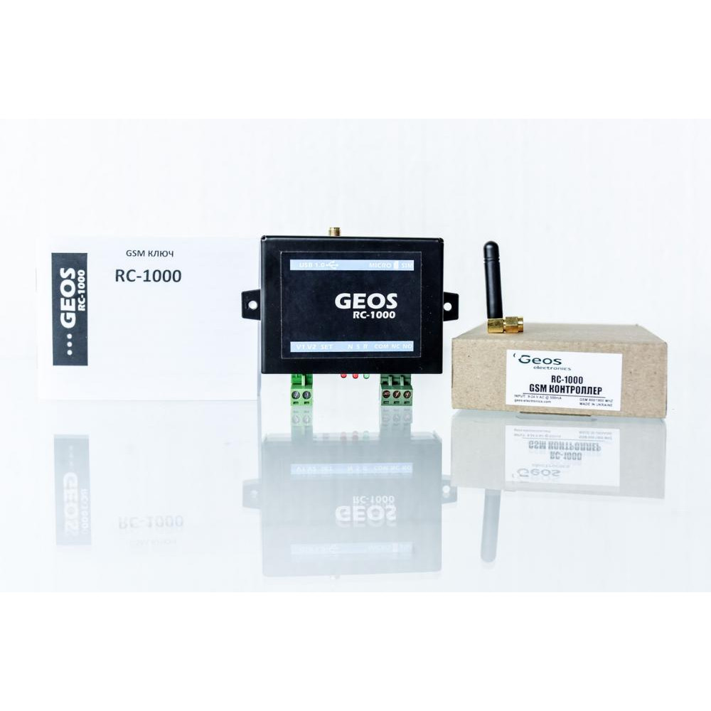 GEOS GSM контролер RC-1000 для керування замками, воротами та шлагбаумами - зображення 1