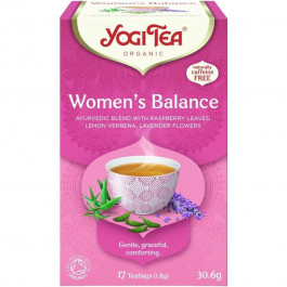 Yogi Tea Чай трав'яний  Women's Balance органічний 30.6 г (17 шт. х 1.8 г) (4012824401631)