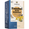 Sonnentor Чай трав'яний  Fennel-Anise-Caraway органічний 30.6 г (18 шт. х 1.7 г) (9004145026148) - зображення 1