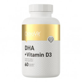 OstroVit DHA + Vitamin D3 60 Capsules