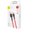 Baseus cafule Cable USB For lightning 2.4A 1M Red+Red (CALKLF-B09) - зображення 4