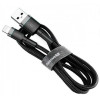 Baseus Cafule Cable USB For Micro 2.4A 0.5M Gray+Black (CAMKLF-AG1) - зображення 2