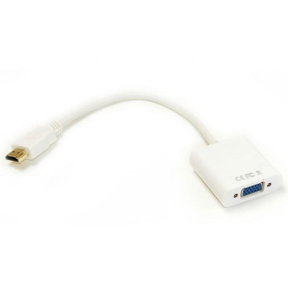 PowerPlant HDMI - VGA 0.15m (KD00AS1285) - зображення 1