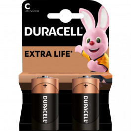 Duracell C bat Alkaline 2шт Basic 81483545