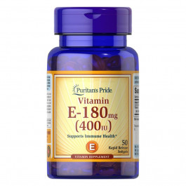 Puritan's Pride Vitamin E 400 IU (50 капс)